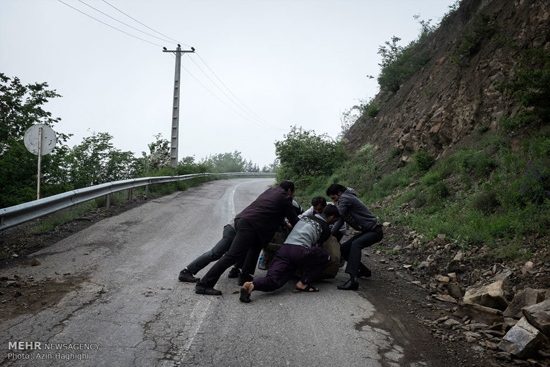 عکس: یک روز با کارگران معدن