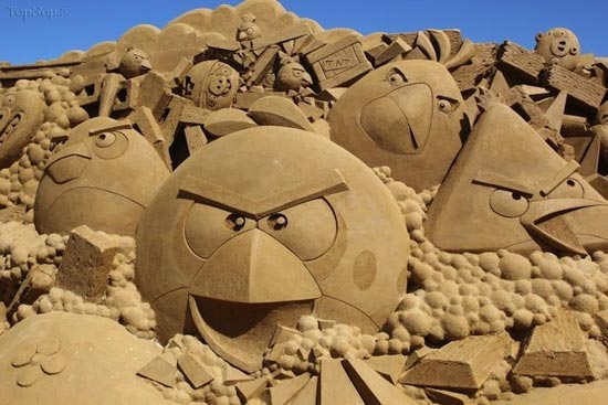 عکس: Angry Birds شنی!