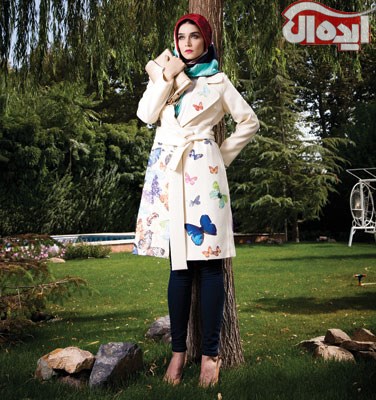 نقش و نگار ایرانی بر پوشش ایرانی