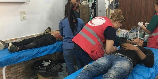 ۱۳ کشته و ۷۰ زخمی در حمله ترکیه به آوارگان سوری