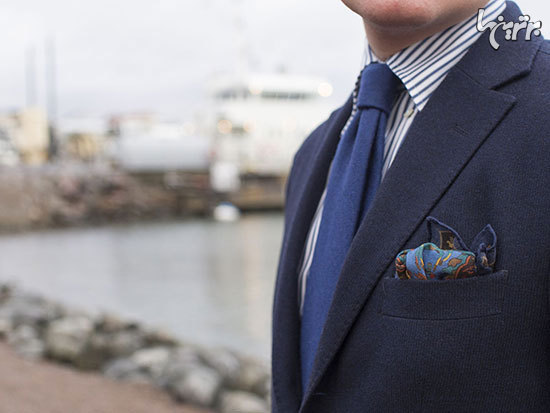 راهنمای ست کردن کراوات و دستمال جیبی