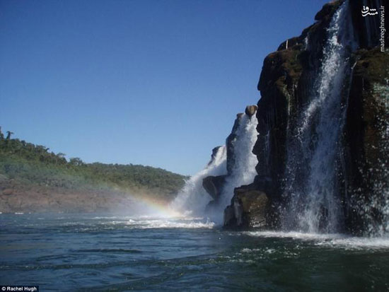 آبشاری منحصر به‌ فرد در آرژانتين