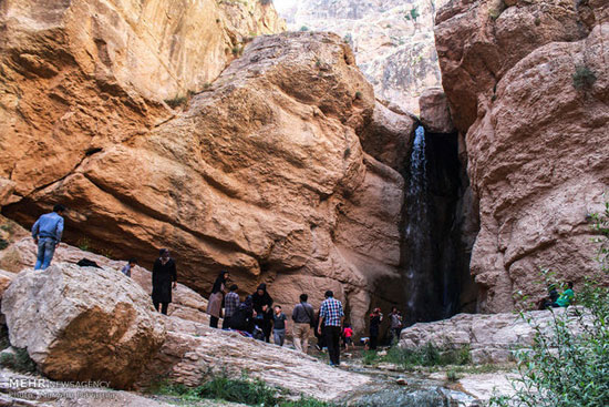 یکی از زیباترین آبشارهای خراسان +عکس