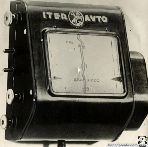 نسل اولیۀ GPS خودرو ها در 1932 +عکس