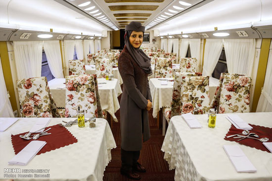 عکس: قطار زندگی در مسیر تهران - مشهد