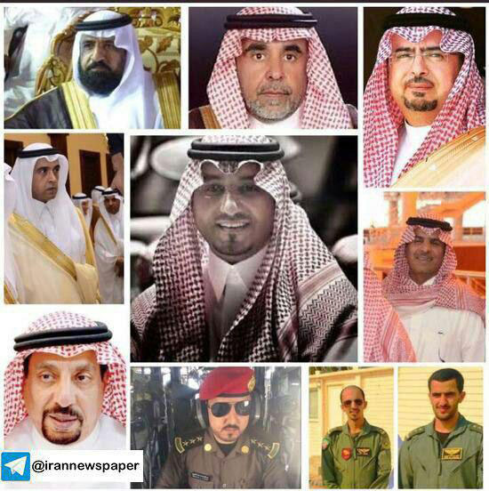 7 عضو کشته شده خاندان سلطنتی عربستان
