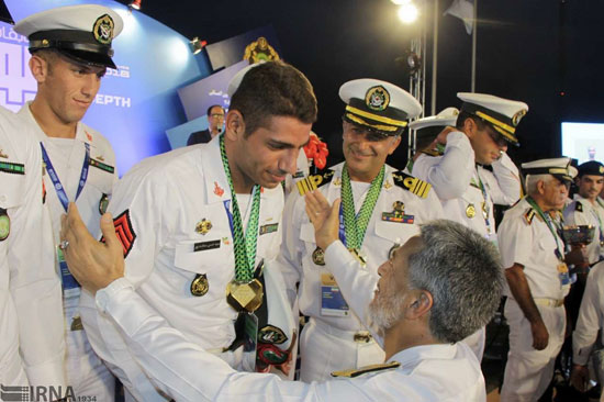 غواصان ارتش ایران افتخار آفرین شدند