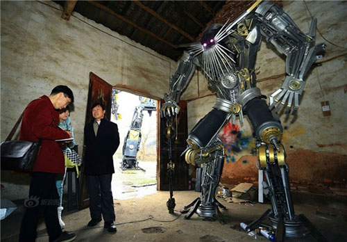 ربات‌های غول‌پیکر چینی +عکس
