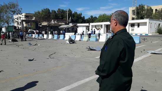 اولین تصاویر از محل حمله تروریستی چابهار
