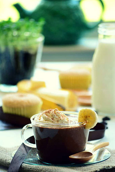 شکلات داغ موزی؛ صبحتان را شیرین آغاز کنید!