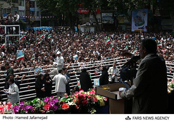 گزارش تصویری :سفر احمدی نژاد به مازندران