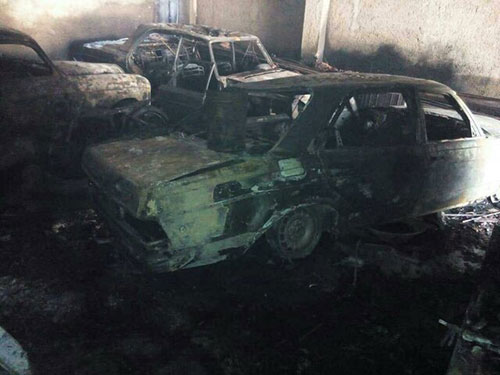 آتش گرفتن خودرو‌های کلاسیک در تهران با یک کشته