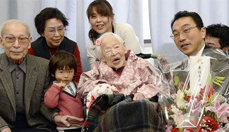 درگذشت پیرترین زن جهان +عکس