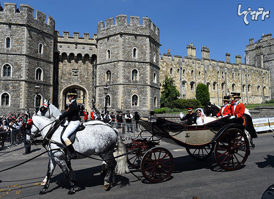 خودرو‌های شاهانه حاضر در مراسم ازدواج پرنس هری