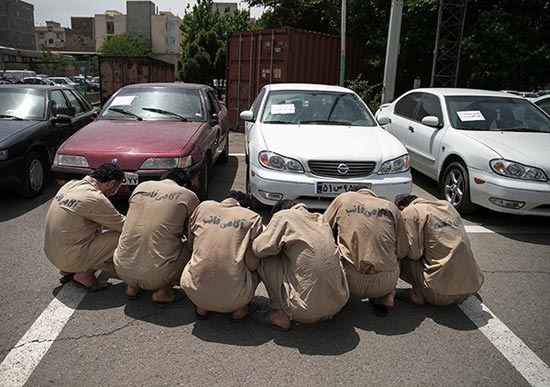 عکس: باند سرقت خودرو متلاشی شد