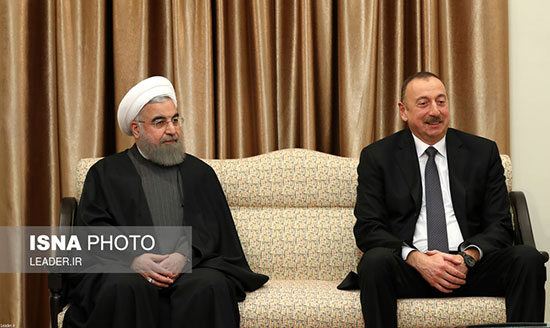 دیدار رییس جمهور آذربایجان با مقام معظم رهبری