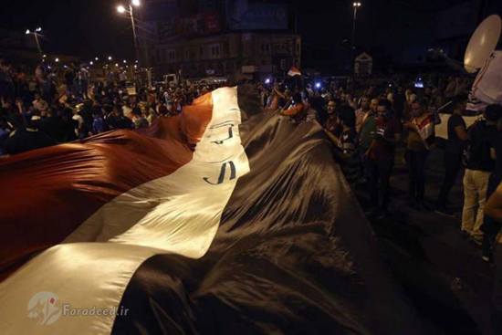 جشن پیروزی عراقی‌ ها در موصل