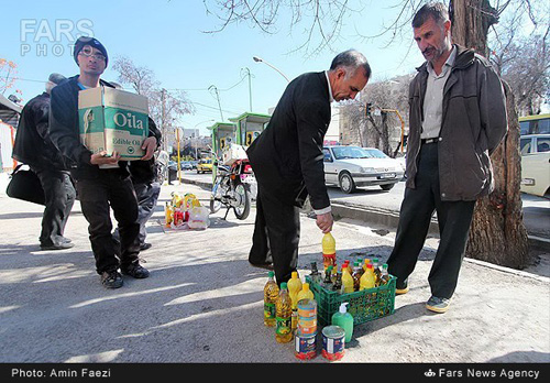 عکس: خرید و فروش سبد کالا در شیراز