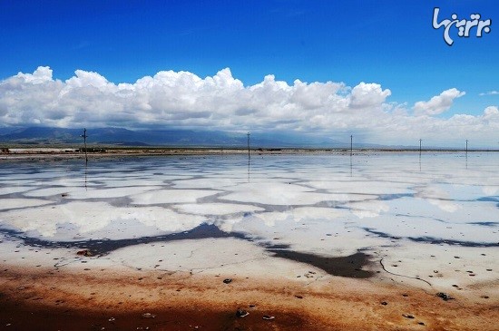 دریاچه نمک چاکا؛ آینه آسمان