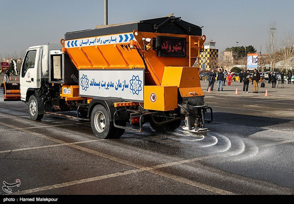 رزمایش طرح زمستانی تهران بزرگ