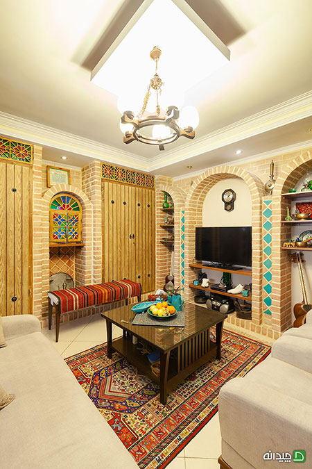 دکوراسیون سنتی؛ خانه سارا و حامد، ایرانی تمام عیار است!