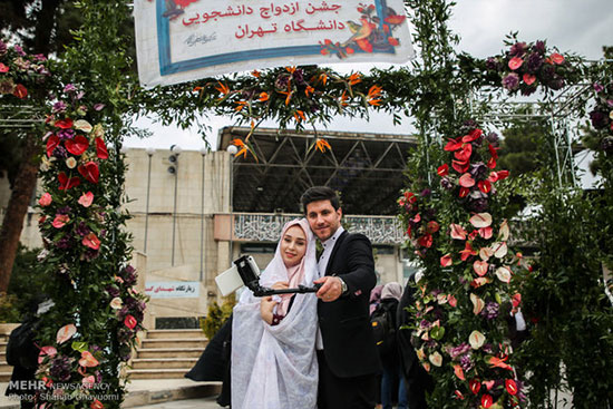 مراسم جشن ازدواج ۱۰۱ زوج دانشجو