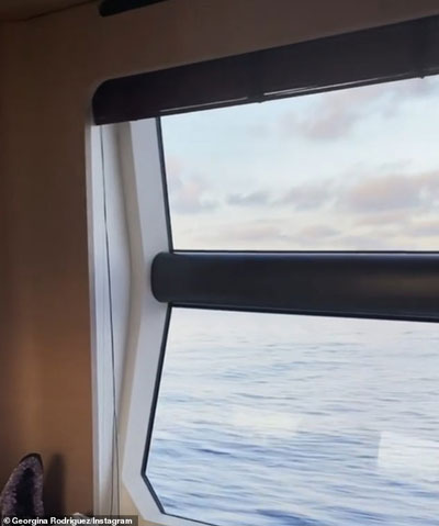 شروع تعطیلات کریستیانو رونالدو با قایق لوکس جدید