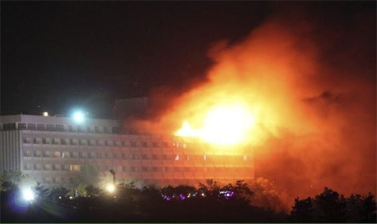 حمله تروریستی به هتل 5 ستاره در کابل