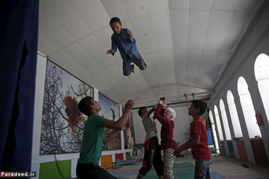 سیرک کودکان در افغانستان +عکس