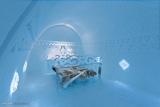 در این هتل یخ بزنید! +عکس