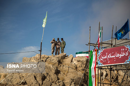 رزمایش محرم ۲ در مرز کردستان و کرمانشاه