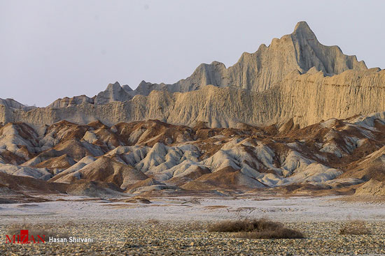 کوه‌های مریخی در چابهار