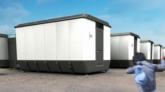 طراحی یک پناهگاه اضطراری قابل حمل