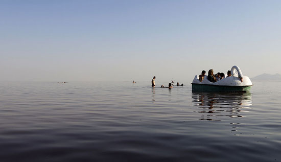 لجن‌درمانی در دریاچه ارومیه