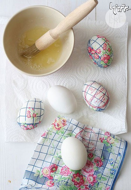 ایده هایی برای رنگ کردن تخم مرغ های هفت سین