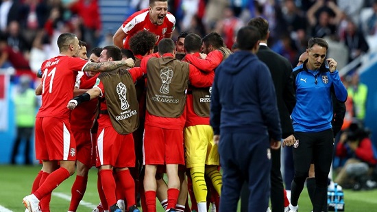 پیروزی دراماتیک سوئیس مقابل صربستان