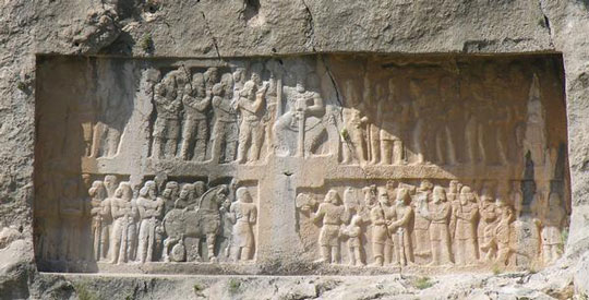 محوطه باستانی غار شاپور اول ساسانی