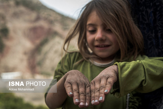 تصاویر غم‌انگیز از روستایی در ایران