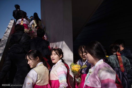 جشن بلوغ دختران کره ای +عکس