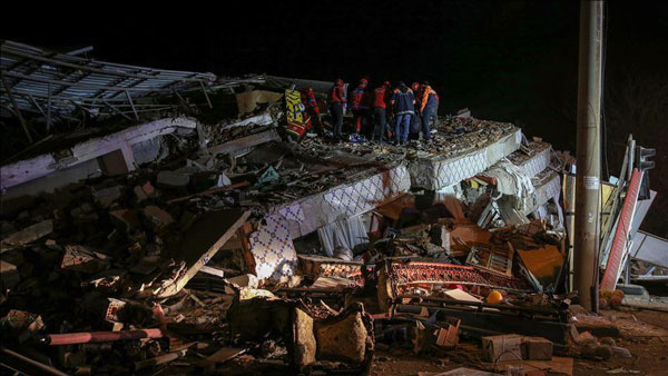 تصاویری تلخ از زلزله ۶ ریشتری در ترکیه
