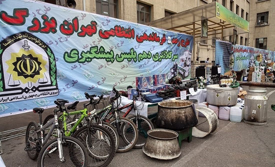 بازداشت گسترده سارقان حرفه‌ای در تهران
