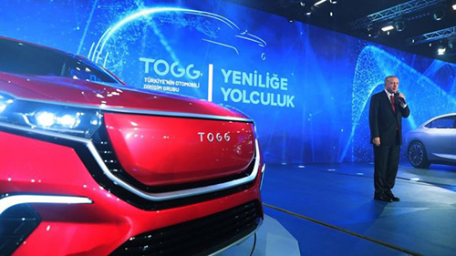 «TOGG»؛ خودروی ملی ترکیه با مدرن‌ترین تکنولوژی
