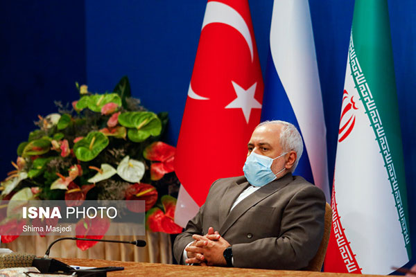 تصاویرِ اجلاس سه جانبه ایران، روسیه و ترکیه