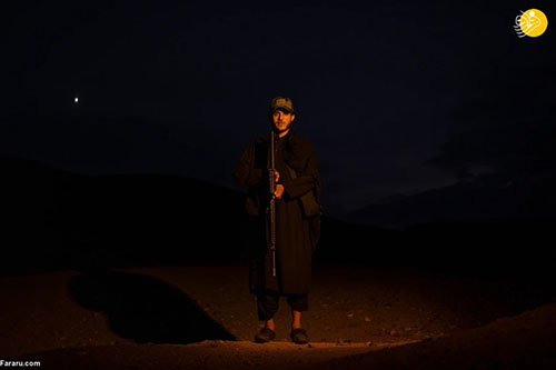 ژست جنگجویان طالبان مقابل دوربین