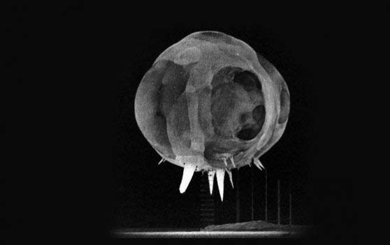 عکس اولین ثانیه پس از یک انفجار هسته ای