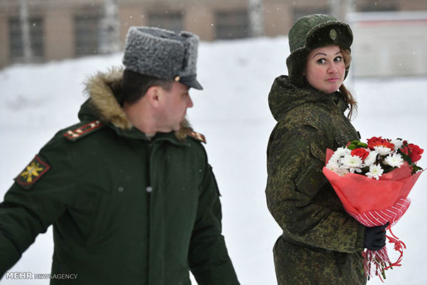 زنان در ارتش روسیه‎