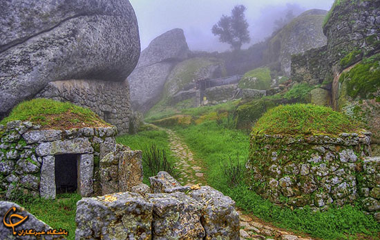 روستایی از جنس سنگ در پرتغال +عکس