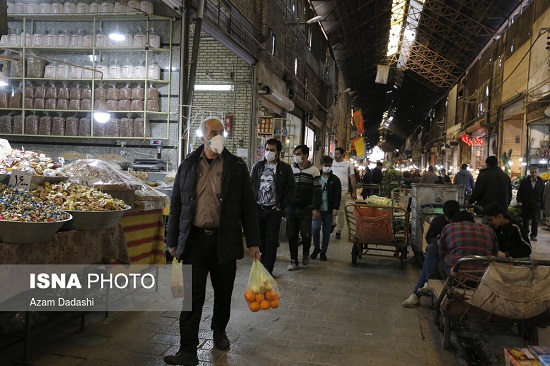 وضعیت بازار «کرونا زده» قزوین