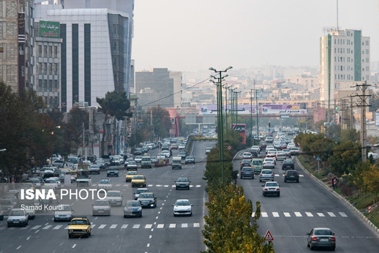 تصاویری از آلودگی هوا در کرج