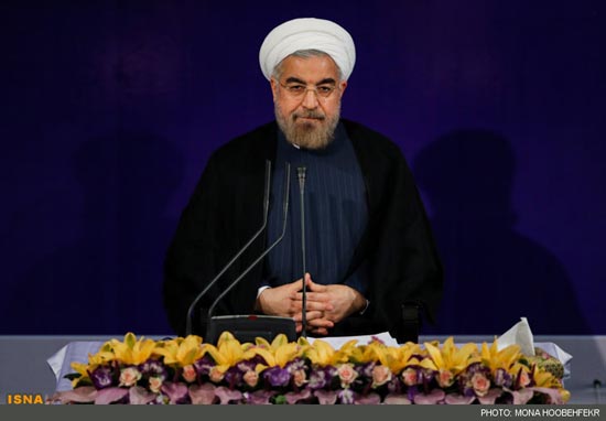 عکس: اولین نشست خبری حسن روحانی